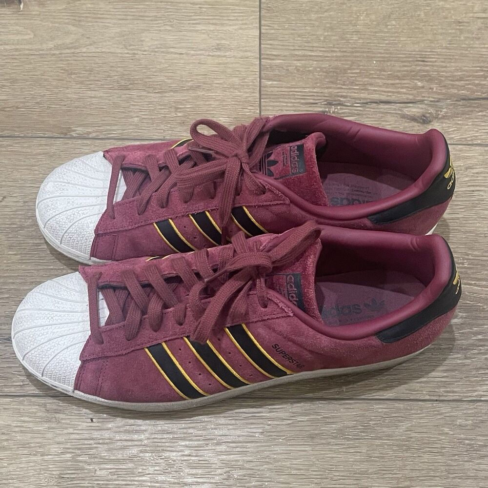 adidas Campus KZK Wiz Limited Men’s 13 Suede Cardinal/Black/Gold G1807.1